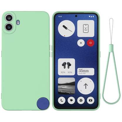 Pure Colour Liquid Silicone Shockproof Phone Case - For Nothing Phones