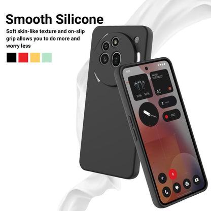 Solid Colour Liquid Silicone Phone Case - For Nothing Phone (2) / (2a)