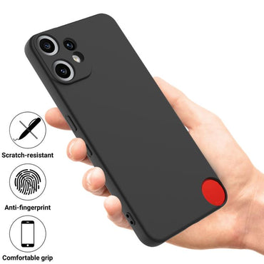 Pure Colour Liquid Silicone Shockproof Phone Case - For Nothing Phones