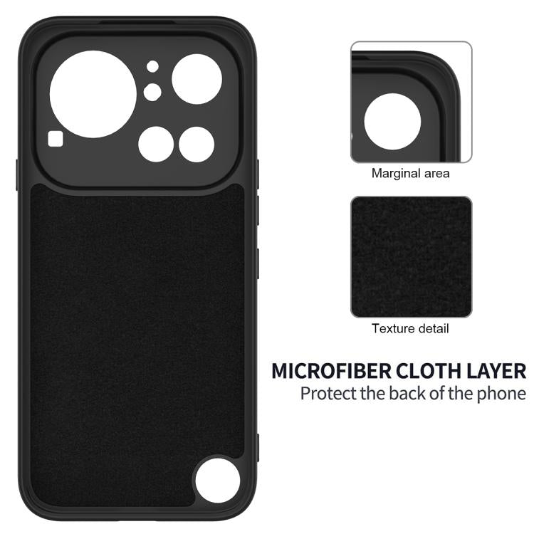 Pure Colour Liquid Silicone Shockproof Phone Case - For Nothing Phones
