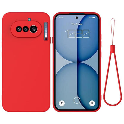 Pure Colour Liquid Silicone Shockproof Phone Case - For Nothing Phones