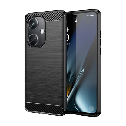Carbon Fiber Brushed Texture TPU Phone Case - For Oppo Reno11 / A58 4G / A2 Pro / K11 5G / Find X8 Pro
