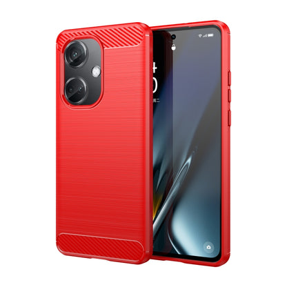 Carbon Fiber Brushed Texture TPU Phone Case - For Oppo Reno11 / A58 4G / A2 Pro / K11 5G / Find X8 Pro