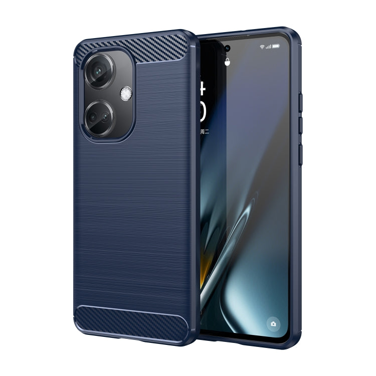 Carbon Fiber Brushed Texture TPU Phone Case - For Oppo Reno11 / A58 4G / A2 Pro / K11 5G / Find X8 Pro