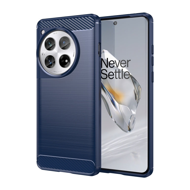 Carbon Fiber Brushed Texture TPU Phone Case - For OnePlus 13R / 13 / 12 / Ace 5 Pro / Ace 5 / Nord 4 / Nord CE3