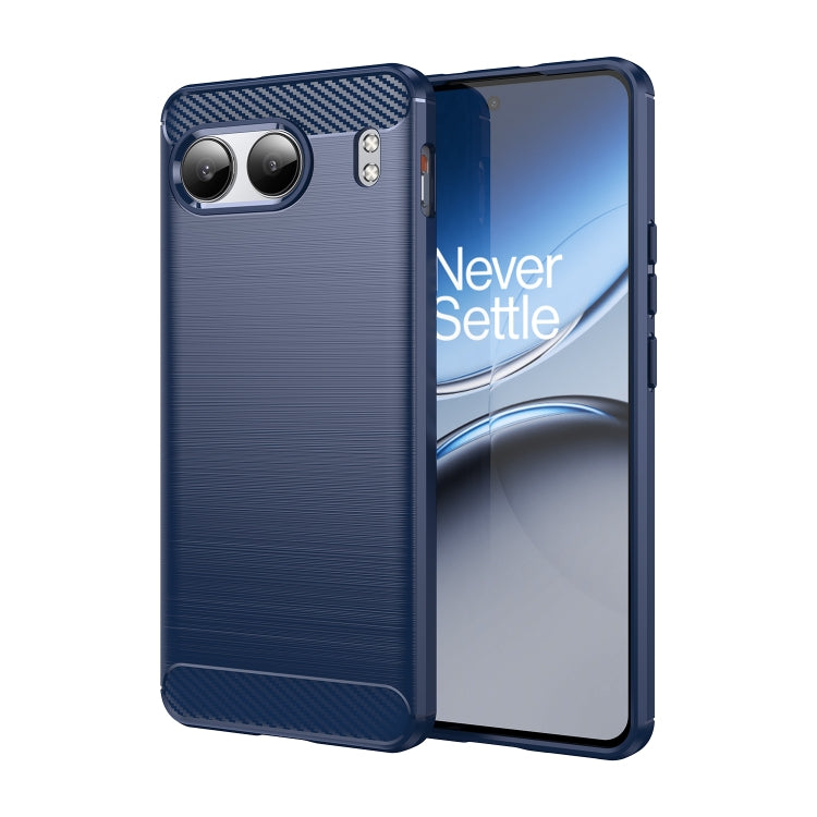 Carbon Fiber Brushed Texture TPU Phone Case - For OnePlus 13R / 13 / 12 / Ace 5 Pro / Ace 5 / Nord 4 / Nord CE3