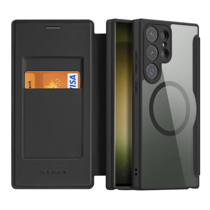 Dux Ducis Skin X Pro Series MagSafe PC + TPU Phone PU Leather Case - For Samsung Galaxy S25 Series / S24 Series / S23 Ultra