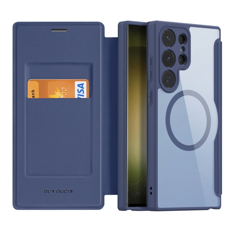Dux Ducis Skin X Pro Series MagSafe PC + TPU Phone PU Leather Case - For Samsung Galaxy S25 Series / S24 Series / S23 Ultra
