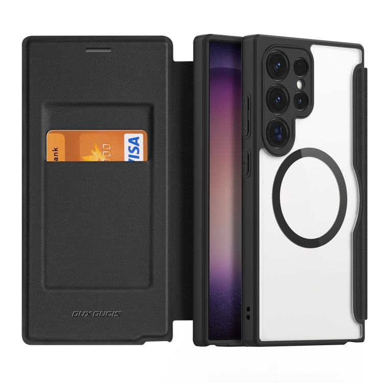 Dux Ducis Skin X Pro Series MagSafe PC + TPU Phone PU Leather Case - For Samsung Galaxy S25 Series / S24 Series / S23 Ultra
