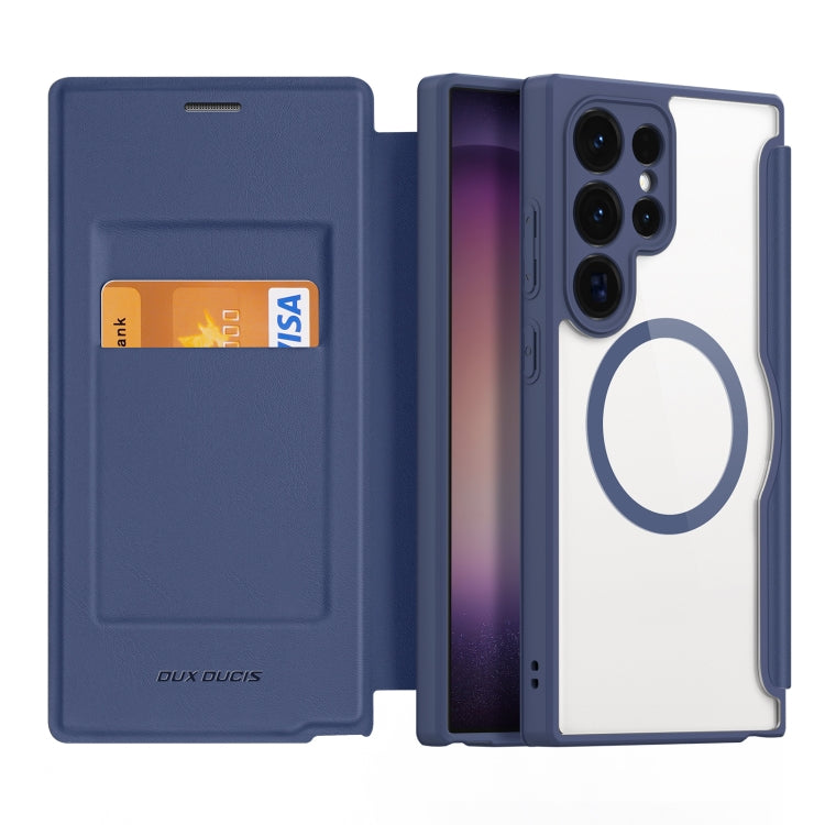 Dux Ducis Skin X Pro Series MagSafe PC + TPU Phone PU Leather Case - For Samsung Galaxy S25 Series / S24 Series / S23 Ultra