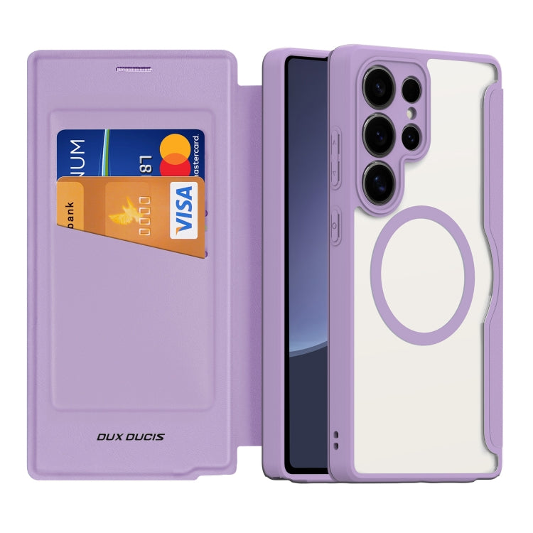 Dux Ducis Skin X Pro Series MagSafe PC + TPU Phone PU Leather Case - For Samsung Galaxy S25 Series / S24 Series / S23 Ultra