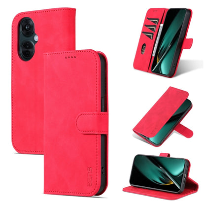 AZNS Skin Feel Calf Texture Flip PU Leather Phone Case - For Oppo Reno10 / 10 Pro / A78 4G / K11x / Find X8 Pro
