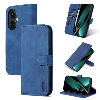 AZNS Skin Feel Calf Texture Flip PU Leather Phone Case - For Oppo Reno10 / 10 Pro / A78 4G / K11x / Find X8 Pro