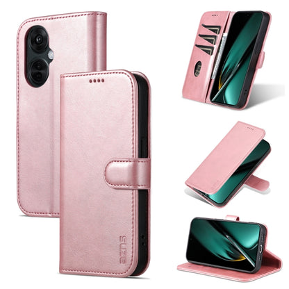AZNS Skin Feel Calf Texture Flip PU Leather Phone Case - For Oppo Reno10 / 10 Pro / A78 4G / K11x / Find X8 Pro