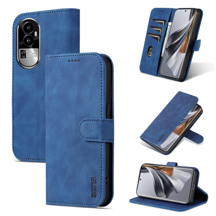 AZNS Skin Feel Calf Texture Flip PU Leather Phone Case - For Oppo Reno10 / 10 Pro / A78 4G / K11x / Find X8 Pro