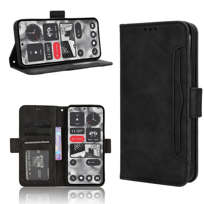 Skin Feel Calf Texture Card Slots PU Leather Phone Case - For Nothing Phone (2) / (2a) / CMF Phone 1