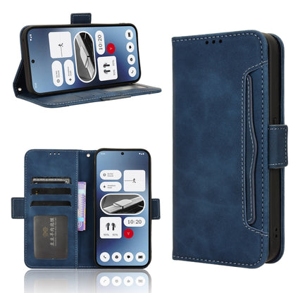 Skin Feel Calf Texture Card Slots PU Leather Phone Case - For Nothing Phone (2) / (2a) / CMF Phone 1
