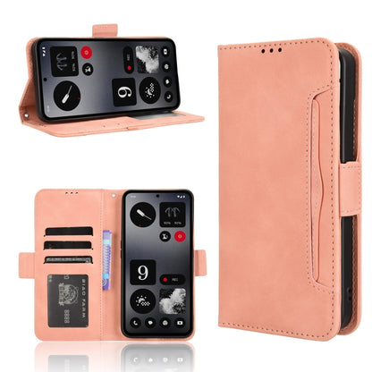 Skin Feel Calf Texture Card Slots PU Leather Phone Case - For Nothing Phone (3a) / (3a) Pro / CMF Phone 1 / CMF Phone 2 Pro