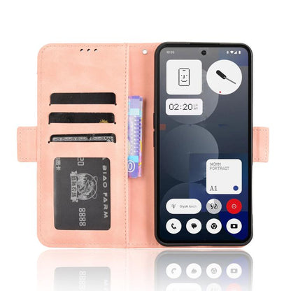 Skin Feel Calf Texture Card Slots PU Leather Phone Case - For Nothing Phone (2) / (2a) / CMF Phone 1