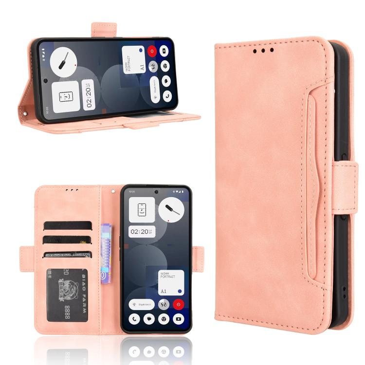 Skin Feel Calf Texture Card Slots PU Leather Phone Case - For Nothing CMF Phone 2 Pro / (3) / (3a) / (3a) Pro