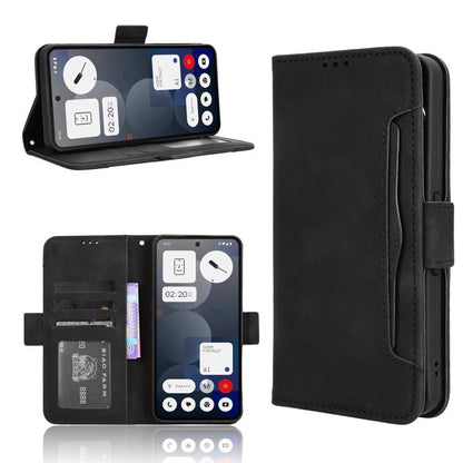 Skin Feel Calf Texture Card Slots PU Leather Phone Case - For Nothing Phone (3a) / (3a) Pro / CMF Phone 1 / CMF Phone 2 Pro
