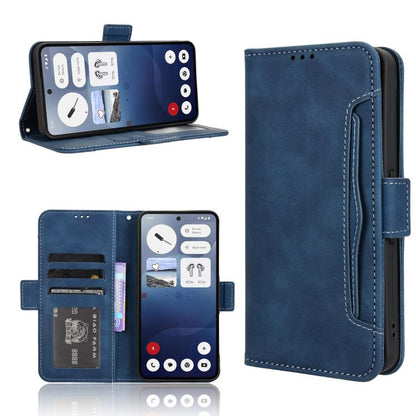Skin Feel Calf Texture Card Slots PU Leather Phone Case - For Nothing Phone (3a) / (3a) Pro / CMF Phone 1 / CMF Phone 2 Pro