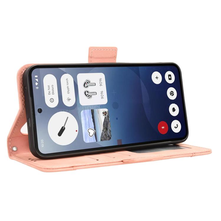 Skin Feel Calf Texture Card Slots PU Leather Phone Case - For Nothing CMF Phone 2 Pro / (3) / (3a) / (3a) Pro