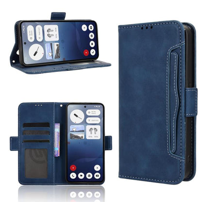 Skin Feel Calf Texture Card Slots PU Leather Phone Case - For Nothing Phone (3a) / (3a) Pro / CMF Phone 1 / CMF Phone 2 Pro