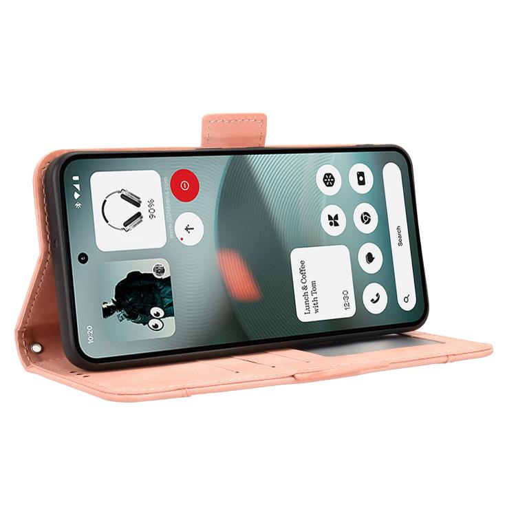 Skin Feel Calf Texture Card Slots PU Leather Phone Case - For Nothing CMF Phone 2 Pro / (3) / (3a) / (3a) Pro