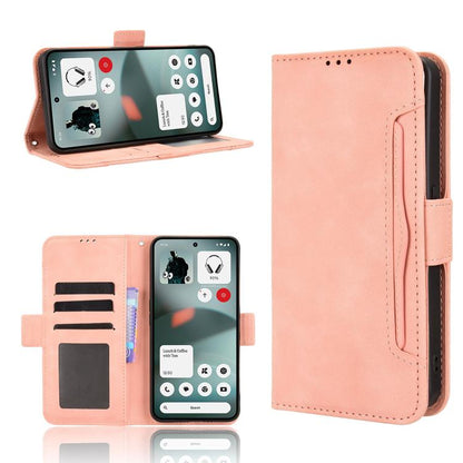 Skin Feel Calf Texture Card Slots PU Leather Phone Case - For Nothing Phone (4a) / (4a) Pro / (3) / (3a) Lite