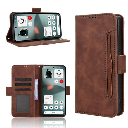 Skin Feel Calf Texture Card Slots PU Leather Phone Case - For Nothing Phone (4a) / (4a) Pro / (3) / (3a) Lite