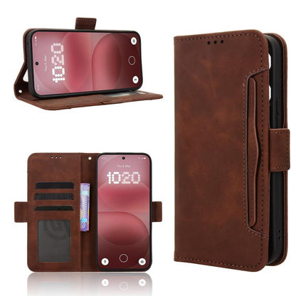 Skin Feel Calf Texture Card Slots PU Leather Phone Case - For Nothing Phone (4a) / (4a) Pro / (3) / (3a) Lite