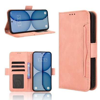 Skin Feel Calf Texture Card Slots PU Leather Phone Case - For Nothing Phone (4a) / (4a) Pro / (3) / (3a) Lite
