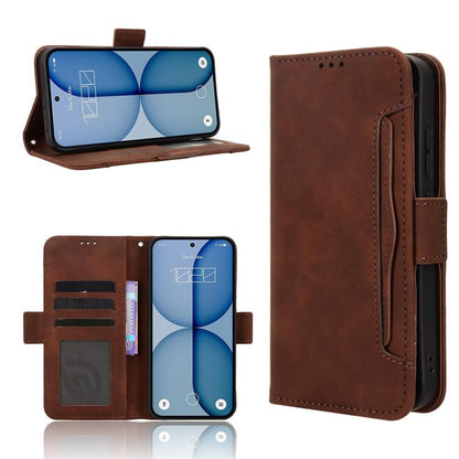 Skin Feel Calf Texture Card Slots PU Leather Phone Case - For Nothing Phone (4a) / (4a) Pro / (3) / (3a) Lite