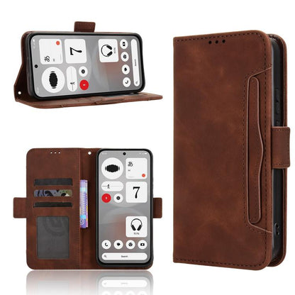 Skin Feel Calf Texture Card Slots PU Leather Phone Case - For Nothing Phone (4a) / (4a) Pro / (3) / (3a) Lite