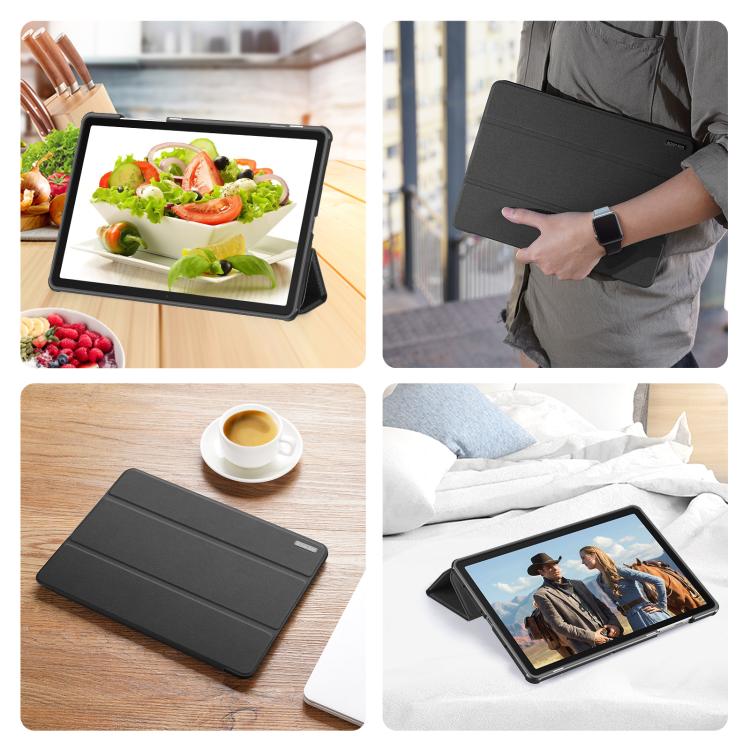 Dux Ducis Domo Series Magnetic Flip PU Leather Tablet Case - For Samsung Galaxy Tab S9 / S10 / A9 Series