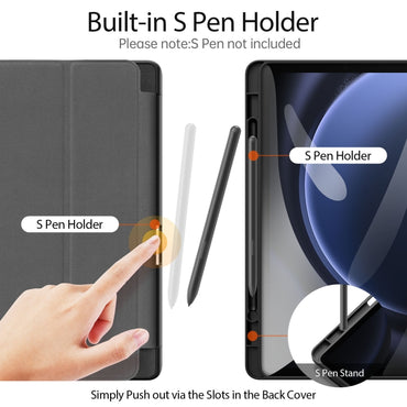 Dux Ducis Domo Series Magnetic Flip PU Leather Tablet Case - For Samsung Galaxy Tab S9 / S10 / A9 Series