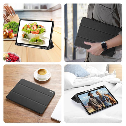 Dux Ducis Domo Series Magnetic Flip PU Leather Tablet Case - For Samsung Galaxy Tab S9 / S10 / A9 Series