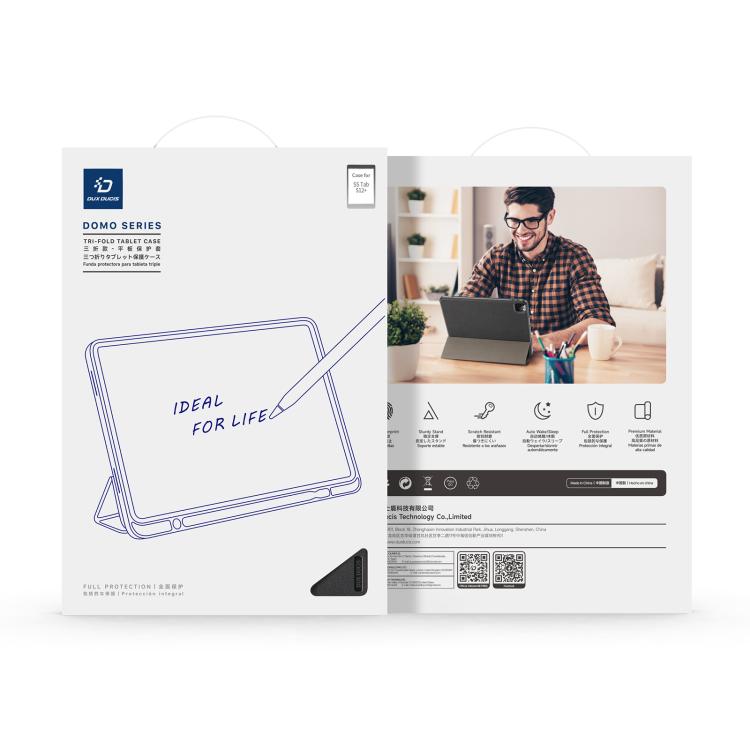 Dux Ducis Domo Series Magnetic Flip PU Leather Tablet Case - For Samsung Galaxy Tab S9 / S10 / A9 Series