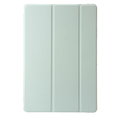 3-Fold Clear Acrylic PU Leather Tablet Case - For Samsung Galaxy Tab S9+