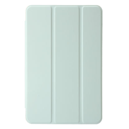 3-Fold Clear Acrylic PU Leather Tablet Case - For Samsung Galaxy Tab S10 FE / S9 FE / S9 / S10 FE+ / S10 Ultra