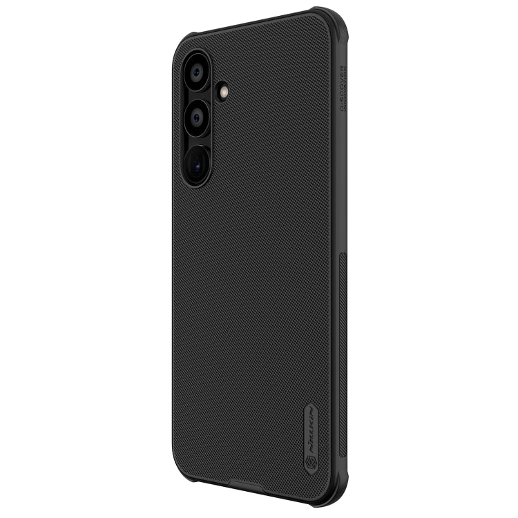 Nillkin Super Frosted Shield Pro PC + TPU Black Case - For Samsung Galaxy A55 - MosAccessories.co.uk