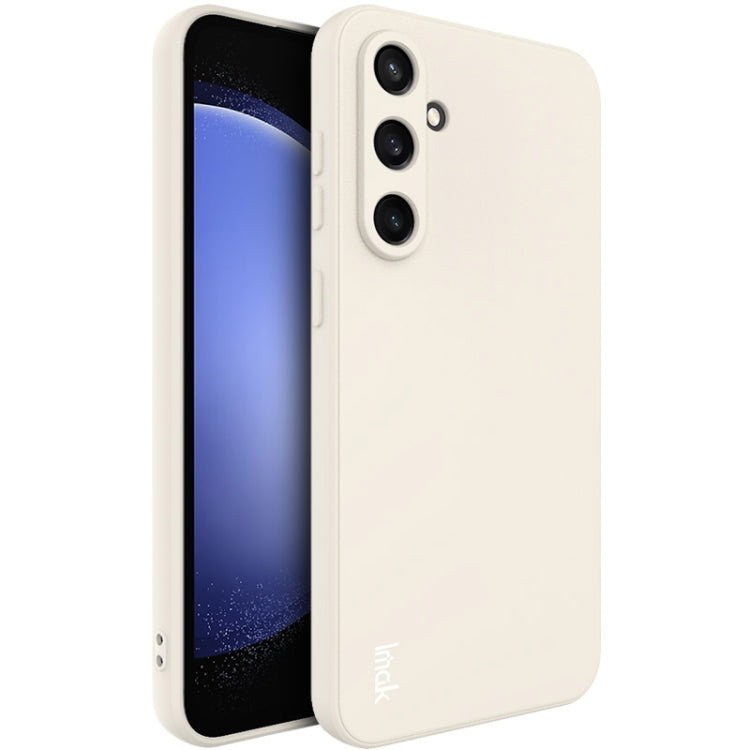 Imak UC-4 Series Straight Edge TPU White Phone Case - For Samsung Galaxy S23 FE - MosAccessories.co.uk