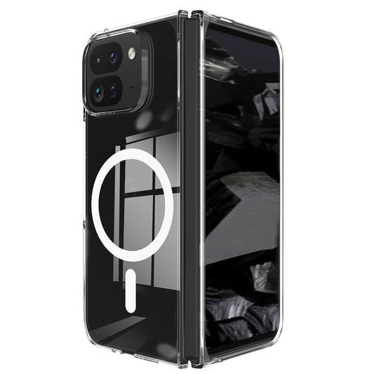 Shockproof PC Clear MagSafe Phone Case - For Google Pixel 9 Pro Fold at MosAccessories.co.uk