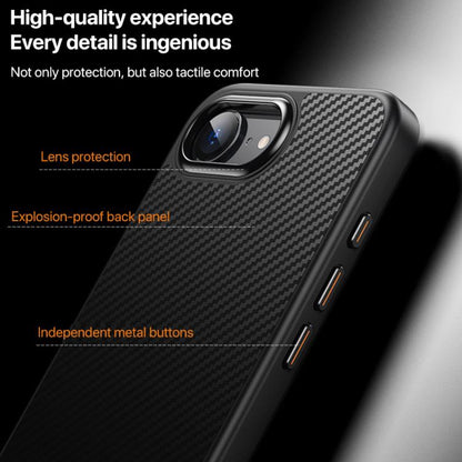 Kevlar Fiber Shockproof MagSafe Phone Case - For iPhone 17 / Air / 16 / 15 & 14 Series