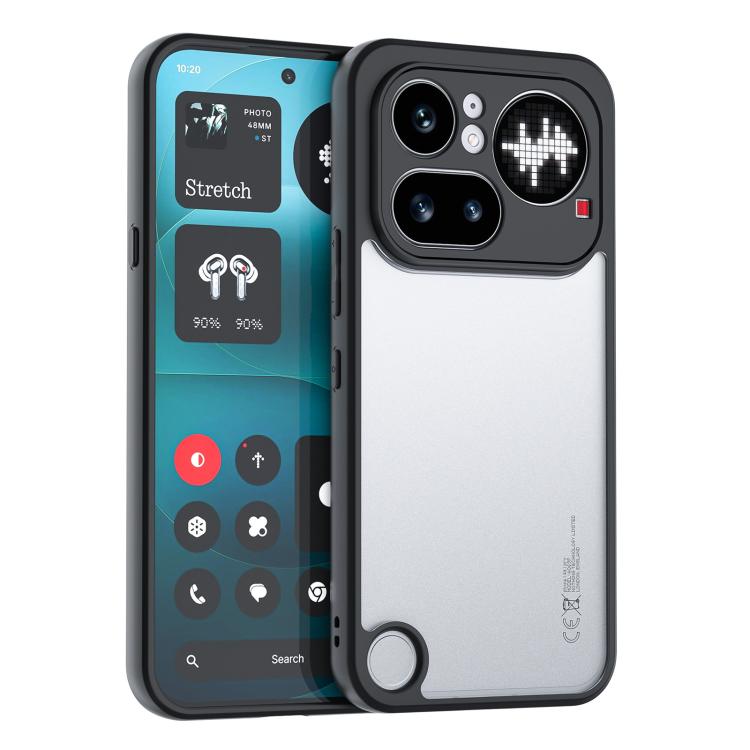 Frosted TPU Hybrid Transparent PC Phone Case - For Nothing Phones