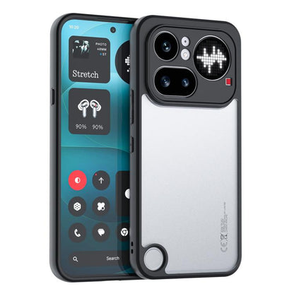 Frosted TPU Hybrid Transparent PC Phone Case - For Nothing Phones