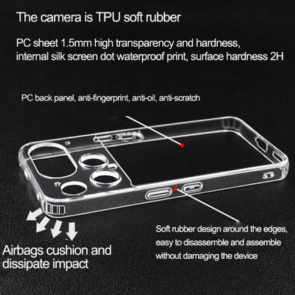 Transparent PC + TPU Phone Case - For Nothing Phone (3a) / (3a) Pro / (2a)