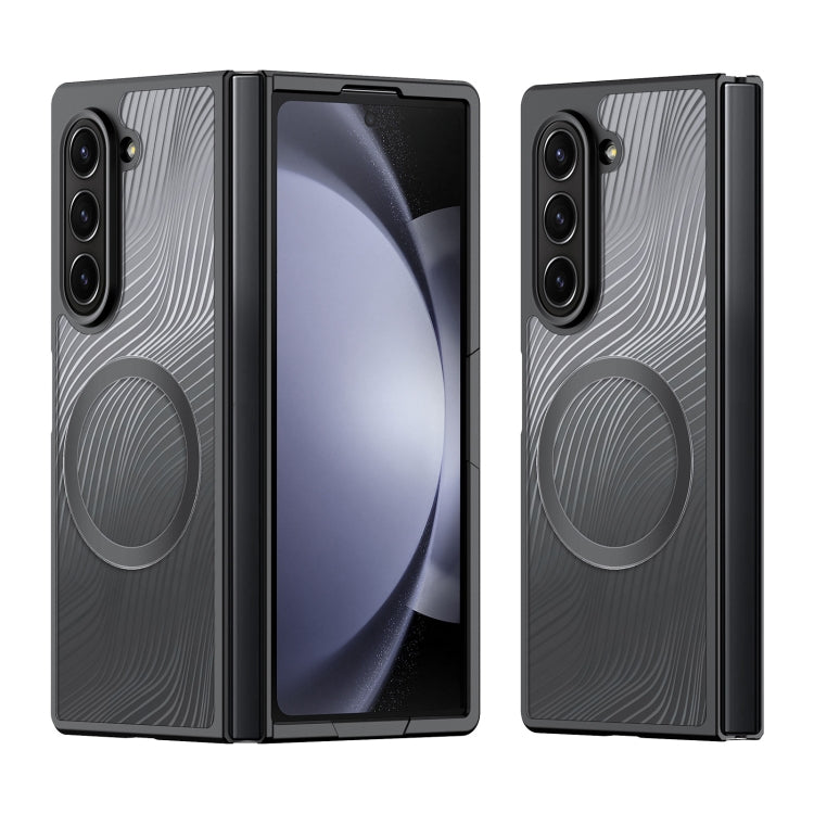 Dux Ducis Aimo Mag Series TPU + PC MagSafe Frosted Feel Black Case - For Samsung Galaxy Z Fold6 - MosAccessories.co.uk