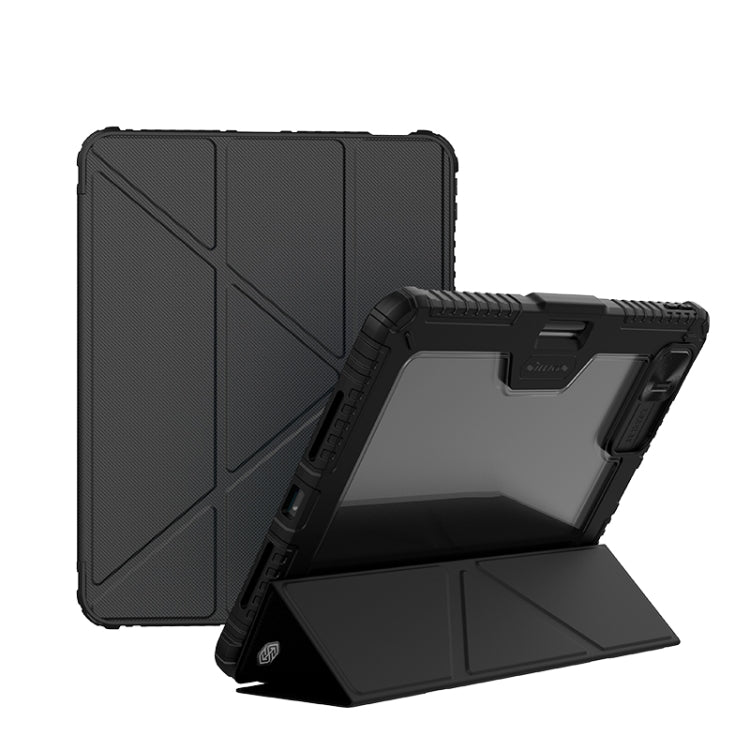 Nillkin Bumper Pro Multi-angle Folding Style Black Case - For iPad Pro 11 (2024) - MosAccessories.co.uk